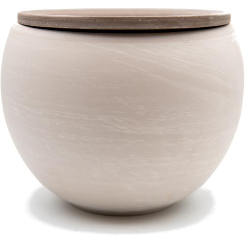 SPANG Blumentopf Aquatic Luna granit Ø 17 cm Ton imprägniert, Topf in Topf