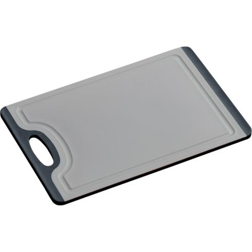 KESPER Schneidebrett Kunststoff grau Rutsch-Stopp, 29,5 x 19,5 cm