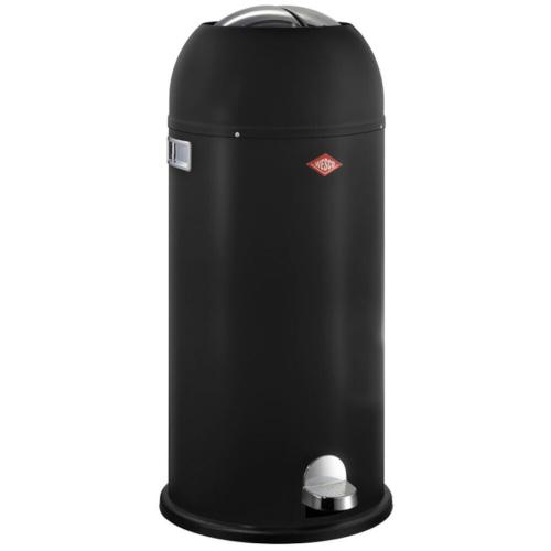 WESCO Abfallsammler Kickmaster Maxi schwarz-matt 40 l Typ 180731-73