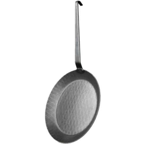 Turk Eisenpfanne Ø 28 cm, hoch schmiedeeisern, Hakenstiel