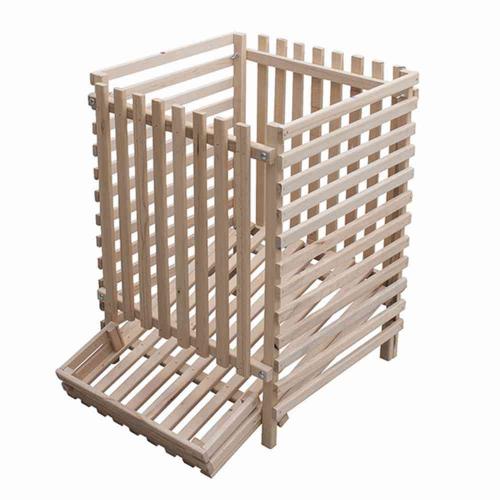 SIENA HOME Kartoffelkiste Holz 50 kg Buche, unmontiert