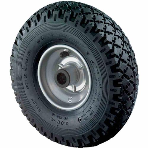 BS Rollen Luftrad Rad-Ø 260 mm Tragfähigkeit 130 kg Ersatzrad Stollenprofil Rollenlager
