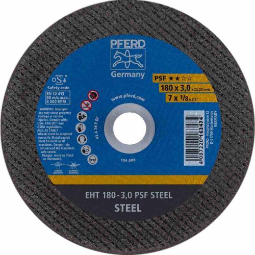 PFERD Trennscheibe EHT 180-3,0 PSF STEEL Metall, Ø 180 mm, Stärke 3,2 mm, PSF Steel