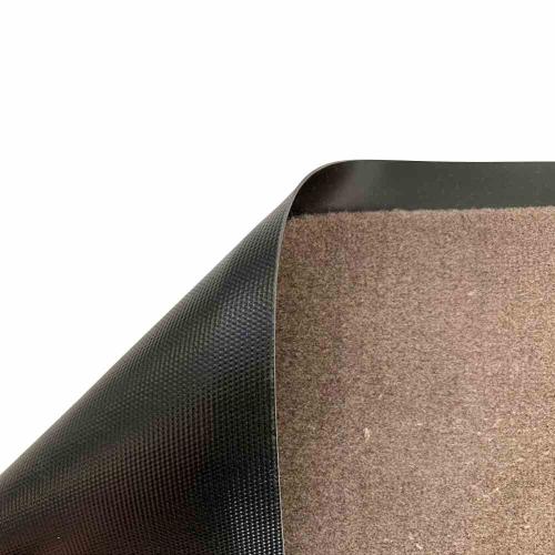 SIENA HOME Fußmatte Peva Welcome taupe 45 x 75 cm