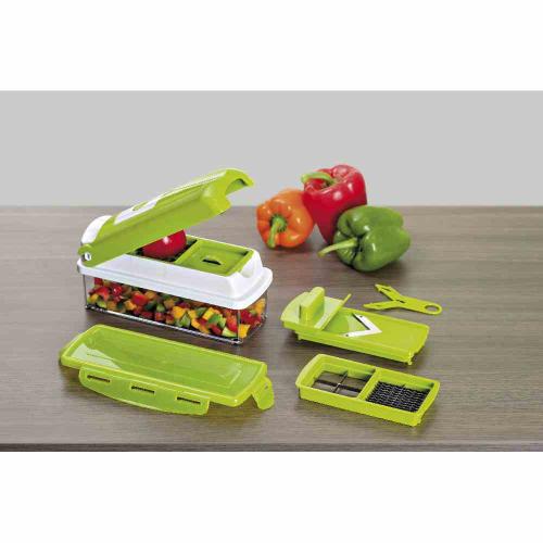 Genius Nicer Dicer Smart 7-teilig grün