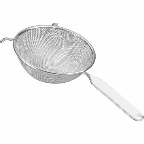 Metaltex Küchensieb fein 18 cm Aluminium mit Griffeinlage