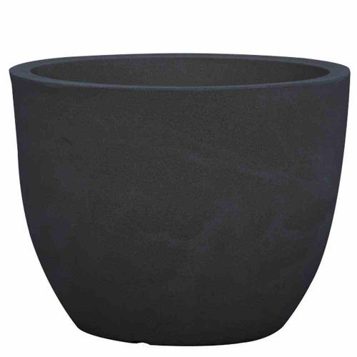 SIENA GARDEN Pflanzgefäß BRISTOL 30 anthrazit Ø 30 x 23 cm