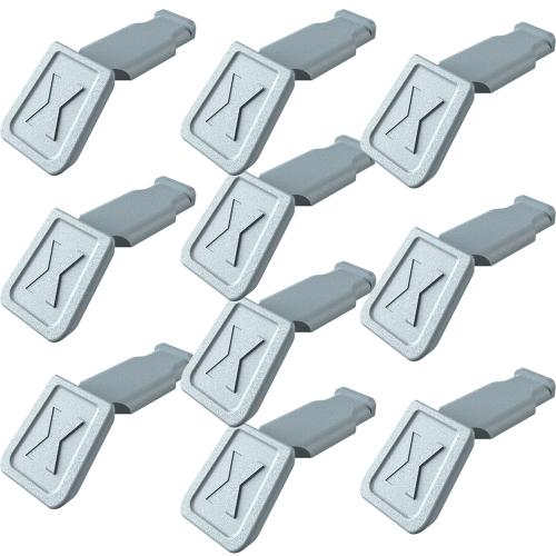 KNIPEX ColorCode Clip grau 10 Stück