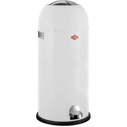 WESCO Abfallsammler Kickmaster Maxi weiss-matt 40 l Typ 180731-74