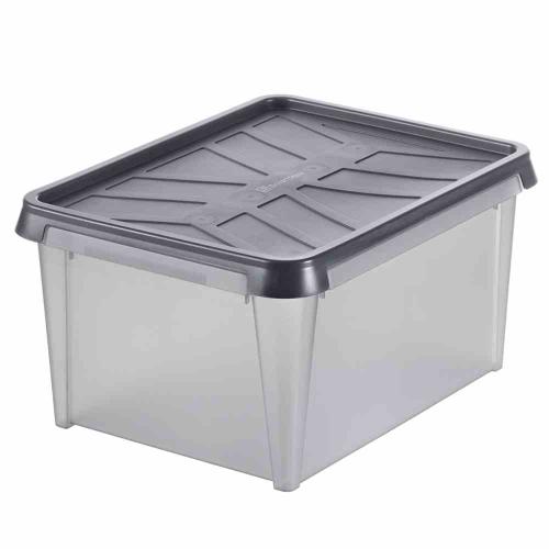 Orthex Box wasserdicht 12 l grau SmartStore Dry 15