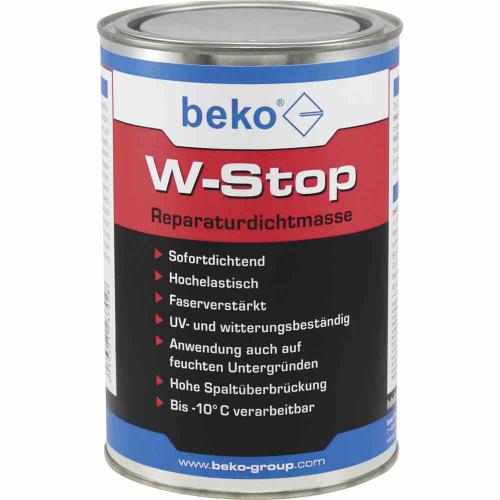 beko W-Stop Reparaturdicht masse 1 l Dose grau