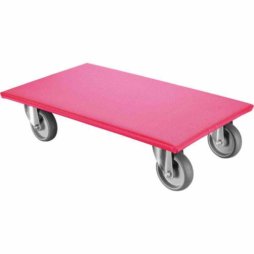 BS Rollen Transportroller Rad-Ø 100 mm 330 kg L600 mm B350 mm thermoplastischer Gummi