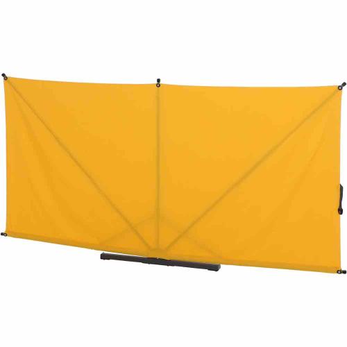 SIENA GARDEN Ben Sichtschutz 150x280 cm, gelb Gestell aus Stahl, anthrazit, Bezug aus Polyester, 250g/m² in gelb