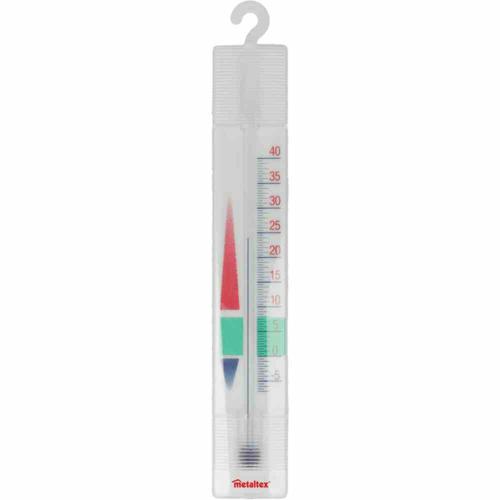 Metaltex Kühlschrank-Thermometer große Ziffern mit 0,5 Grad-Skala, große Ziffern