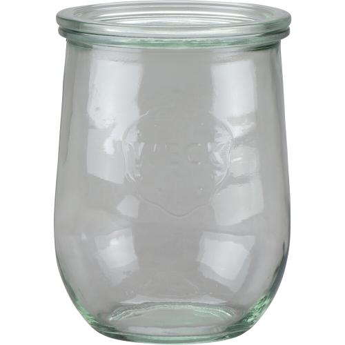 SIENA HOME Tulpe-Glas "Cucinare" Rundrand 1,0 l Weck-Glas, Rundrand-Deckel