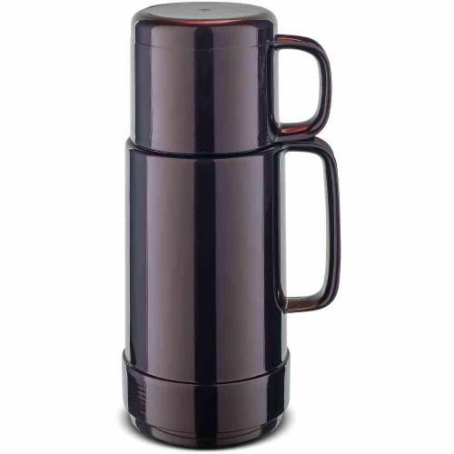 ROTPUNKT Isolierflasche 80 1/4 l black cherry