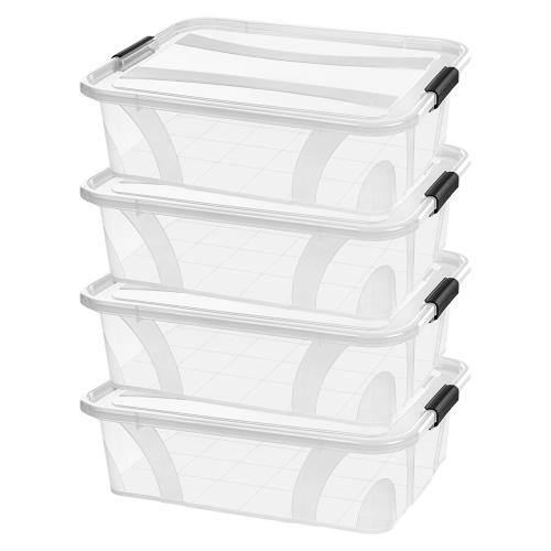 SIENA HOME Aufbewahrungsbox Anzio 7 l 4er-Set