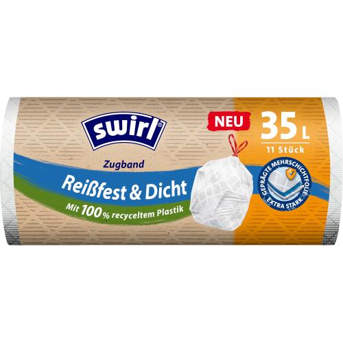 swirl Zugband- Müllbeutel 11 Stück