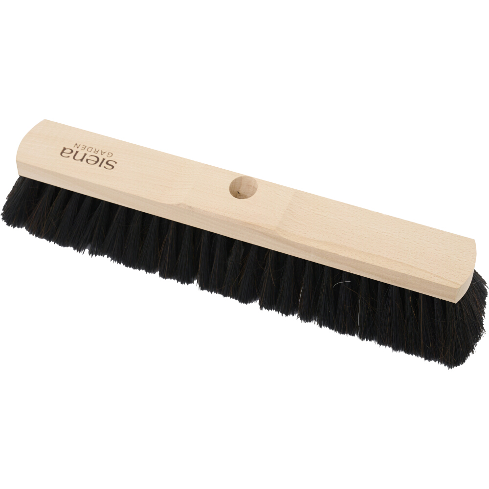 SIENA GARDEN Saalbesen Naturhaar 40 cm ohne Stiel Stielloch, Buche FSC® 100 %