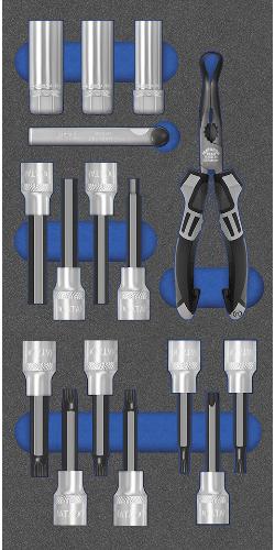 MATADOR MTS Zündkerzen-Werkzeuge, 16-tlg., 12,5 mm (1/2") (1/3