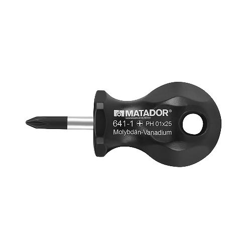 MATADOR Schraubendreher, Kreuzschlitz, kurz, PH 2x25 m