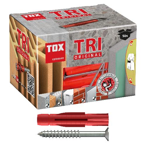 TOX Allzweckdübel Tri 6x36 mm + Schraube