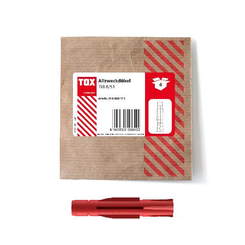 TOX Allzweckdübel Tri 8x51 mm (6 Stk.)