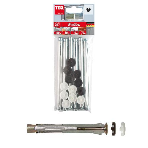 TOX Metall-Rahmendübel Window 10x152 mm