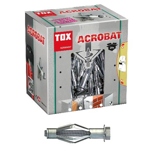TOX Metall-Hohlraumdübel Acrobat M8x55 mm
