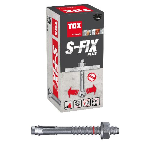 TOX Bolzenanker S-Fix Plus M8x75/5+18 mm