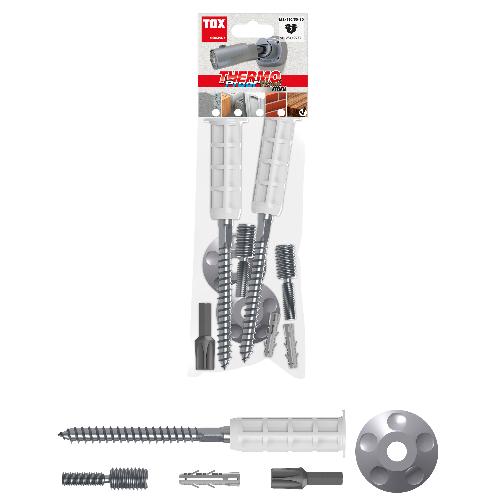 TOX Abstandsmontagesystem Thermo Proof Wood Mini M8x110/50-80 (2 Stk.)