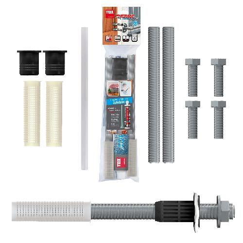 TOX Schwerlast-Montagesystem Thermo Proof Plus M16x300 mm IG M10 & M12 / Klemmstärke: 220 mm