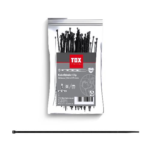 TOX Kabelbinder Clip 4,8x370 (100 Stk.)