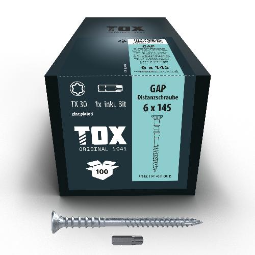 TOX GAP 6,0 x 145 (100 Stk.)