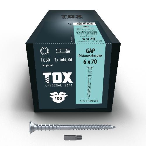 TOX GAP 6,0 x 70 (100 Stk.)