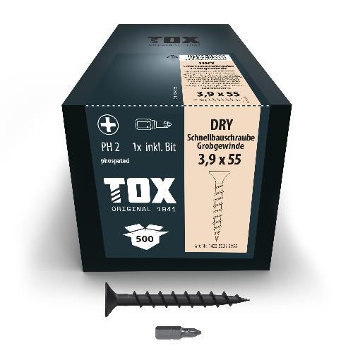 TOX DRY 3,9 x 55 GG (500 Stk.)