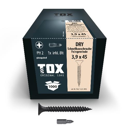 TOX DRY 3,9 x 45 FG (1.000 Stk.)