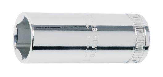 HEYCO 00025191383 Steckschlüssel-Einsätze, extra lang, 1/4"