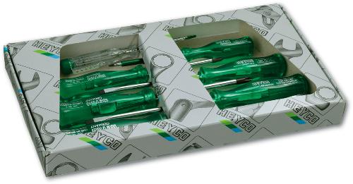 HEYCO 1452 Schraubendreher-Sätze, 7-tlg.