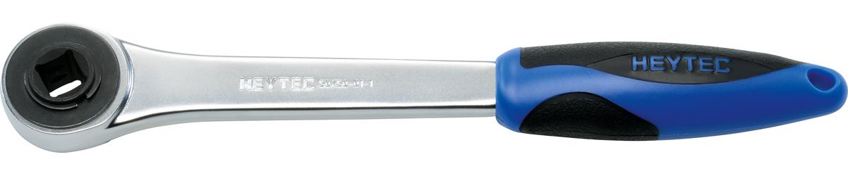 HEYTEC 50750-01-1 Durchsteckknarre, ohne Verbindungsvierkant