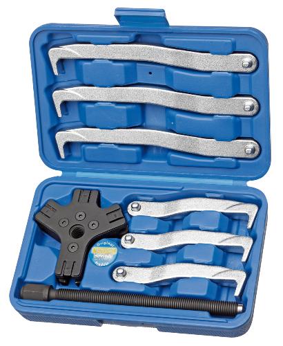 HEYTEC 5082250 Multifunktions-Abziehersatz in Kunststoffbox