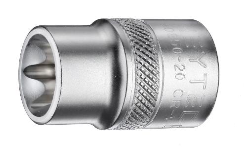 HEYTEC 50825201083 Steckschlüsseleinsätze für Außen-TORX-Schrauben