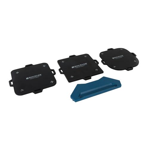 Rockler Frässchablonen für runde Ecken, 4-tlg. Satz Radien: 1/8–1 Zoll