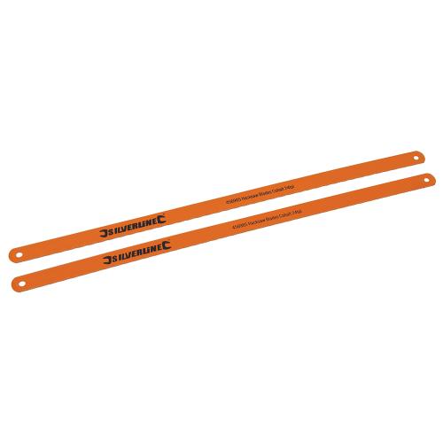 Silverline Kobalt-Bügelsägeblatt, Doppelpckg. 24 ZpZ