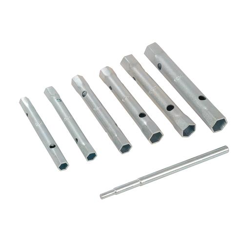 Silverline Metrische Rohrsteckschlüssel, 6-tlg. Satz 8–19 mm