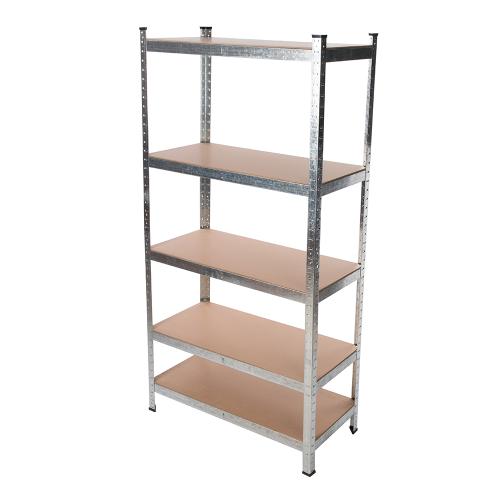 Silverline Freistehendes Regal, schraubenlos 5 Ebenen