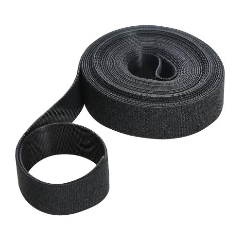 Fixman Klettband, schwarz 25 mm x 5 m
