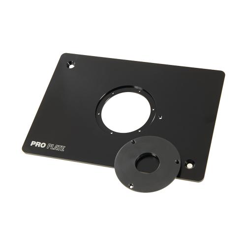 Rockler Aluminium-Fräsplatte für Fräsen anderer Marken als Triton 210 x 298 mm (8 1/4 x 11 3/4 Zoll)