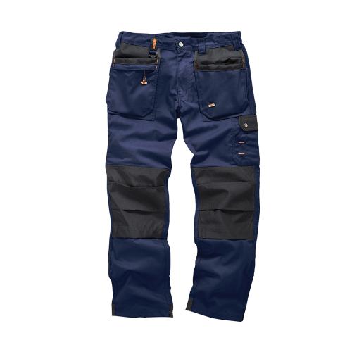 Scruffs Arbeitshose „Worker Plus“, marineblau Größe 110 lang