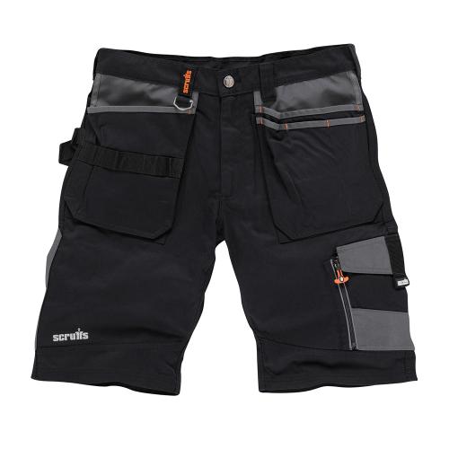 Scruffs Arbeitsshorts „Trade“, schwarz Größe 46